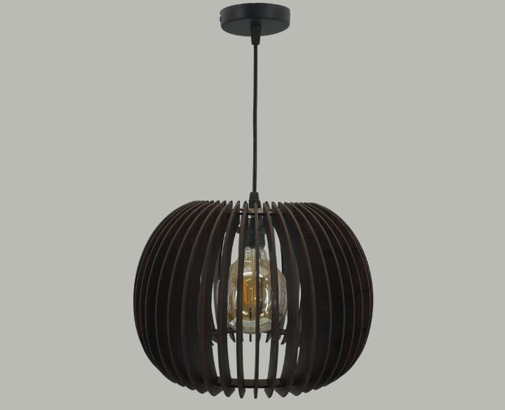 LED Hanging Light Wood Globe (HL37)